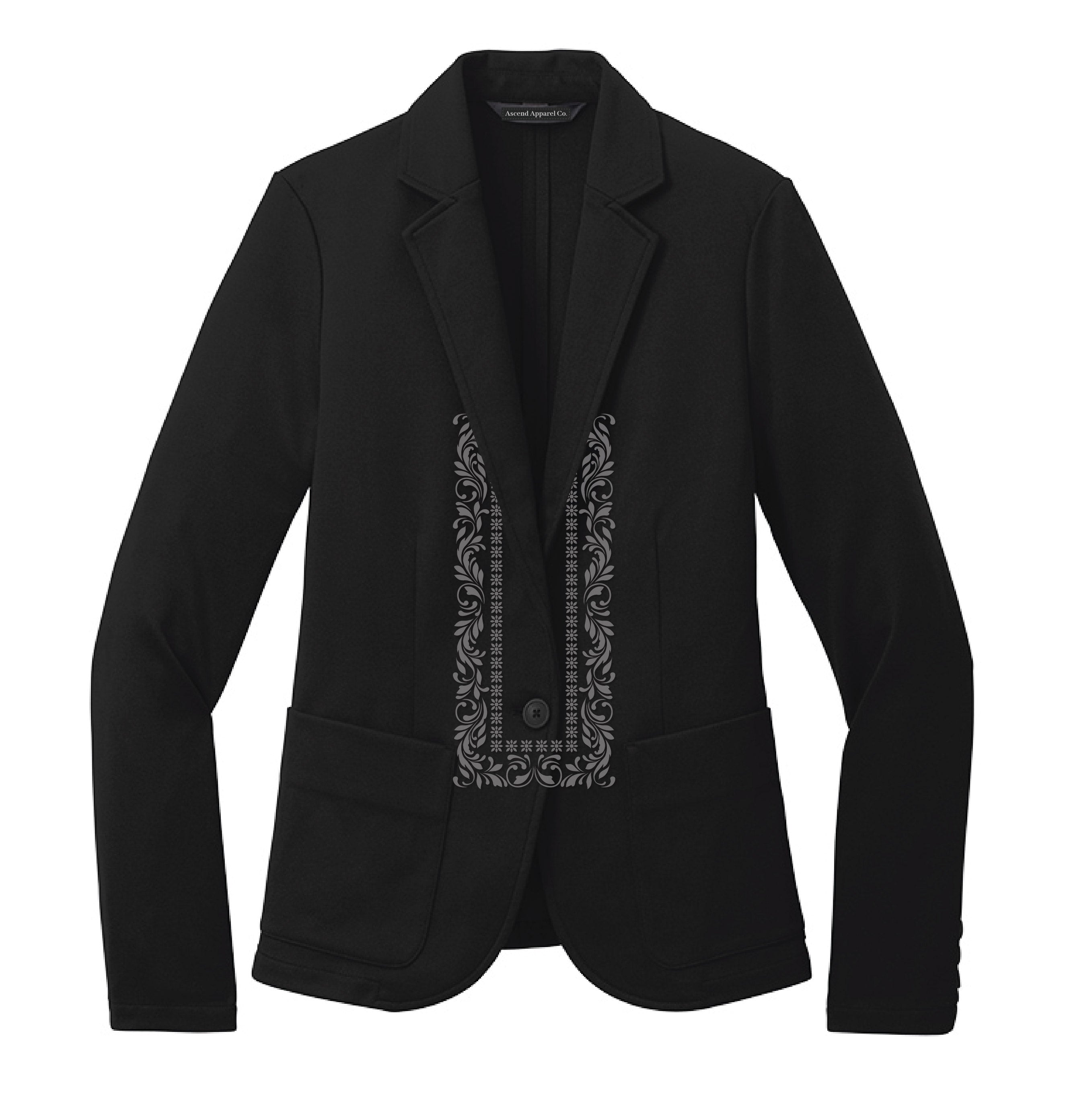 Ascend Filipino Blazer with Signature Design Pattern - Women