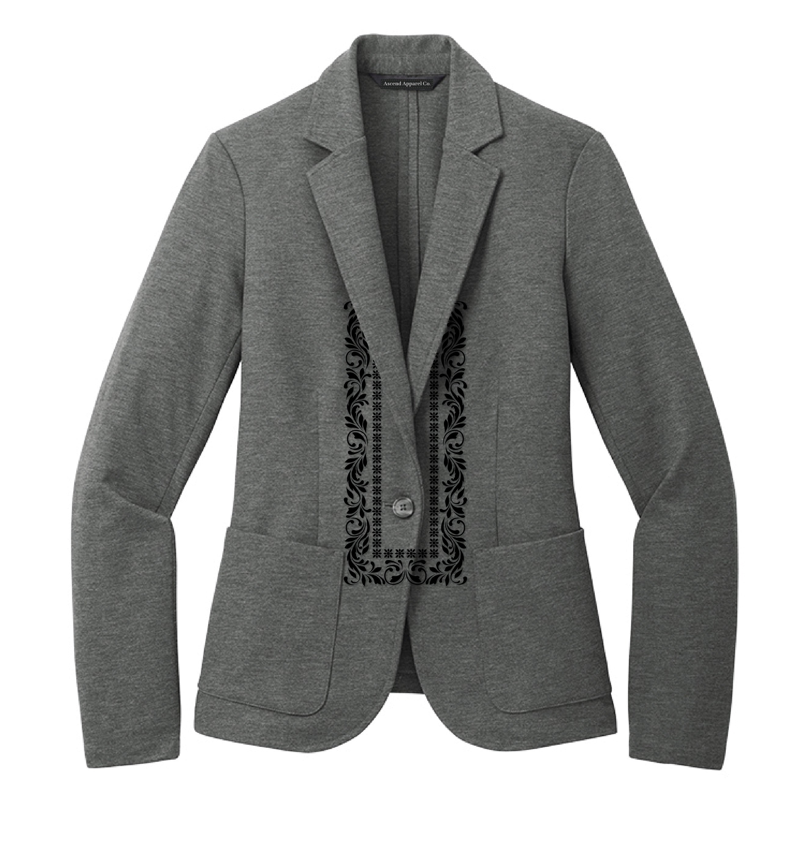 Ascend Filipino Blazer with Signature Design Pattern - Women