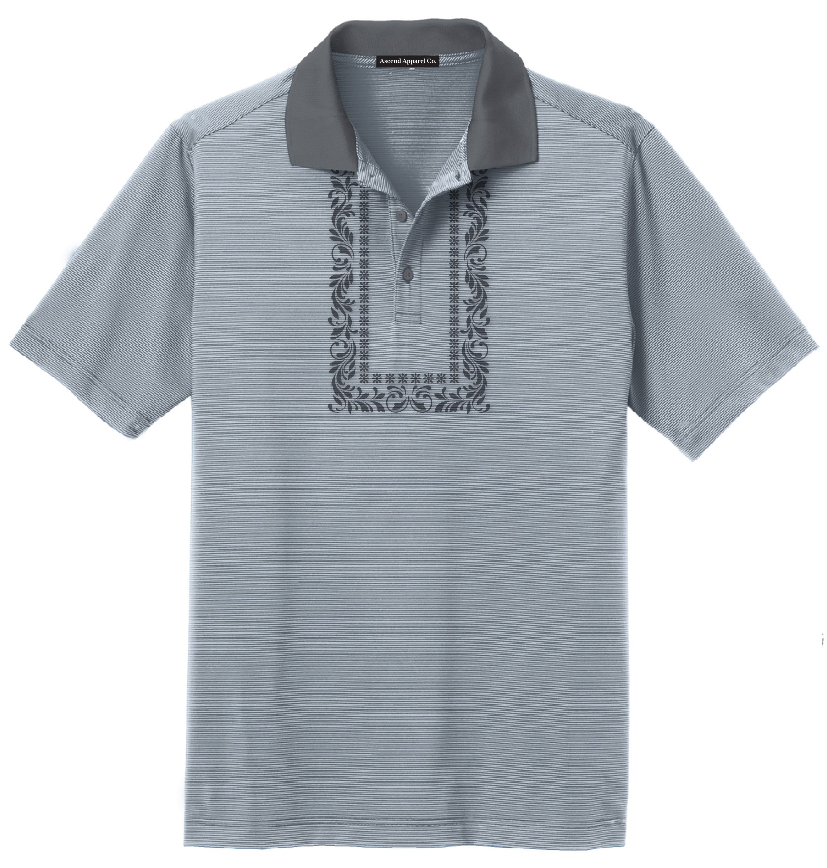 Ascend Fine Stripe Performance Polo - Men